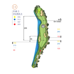 Hố Golf 11 Sân Hồ Sân Golf Vinpearl Hải Phòng - Sân Golf Vũ Yên Hải Phòng