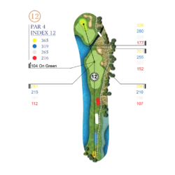 Hố Golf 12 Sân Hồ Sân Golf Vinpearl Hải Phòng - Sân Golf Vũ Yên Hải Phòng
