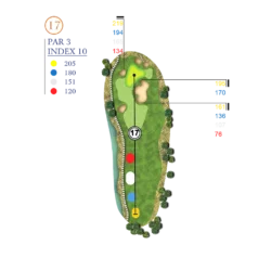 Hố Golf 17 Sân Hồ Sân Golf Vinpearl Hải Phòng - Sân Golf Vũ Yên Hải Phòng
