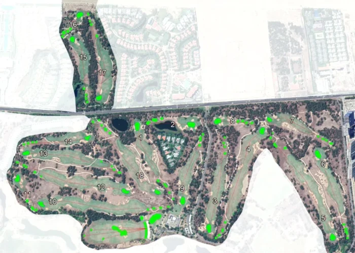 Bản Đồ Hố Golf Norman Sân Golf BRG Đà Nẵng - BRG Danang Golf Resort Bản Đồ Hố Golf Norman Sân Golf BRG Đà Nẵng - BRG Danang Golf Resort