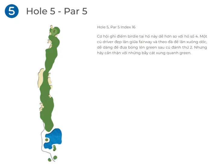 Hố Golf 05 Sân Norman Sân Golf BRG Đà Nẵng - BRG Danang Golf Resort