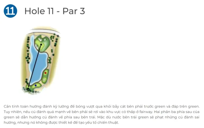 Hố Golf 11 Sân Nicklaus Sân Golf BRG Đà Nẵng - BRG Danang Golf Resort