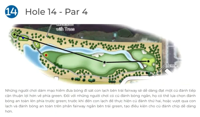 Hố Golf 14 Sân Nicklaus Sân Golf BRG Đà Nẵng - BRG Danang Golf Resort