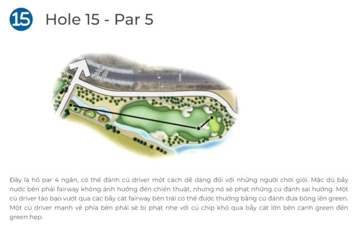 Hố Golf 15 Sân Nicklaus Sân Golf BRG Đà Nẵng - BRG Danang Golf Resort