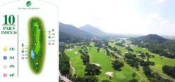 HOLE 10 sân golf Tam Đảo