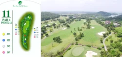 HOLE 11 sân golf Tam Đảo