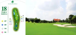 HOLE 18 sân golf Tam Đảo