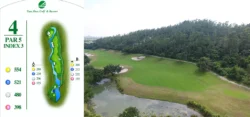HOLE 4 sân golf Tam Đảo
