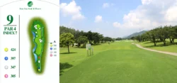 HOLE 9 sân golf Tam Đảo